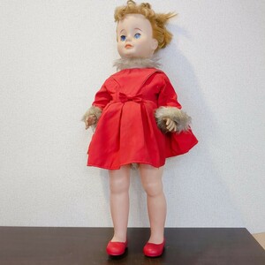 昭和レトロ ヴィンテージ 人形 当時物　メーカー不明　ドール　お宝　レア品　赤ちゃん　子供　幼女　Y792