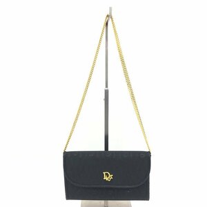 Christian Dior クリスチャンディオール チェーンショルダーバッグ ハニカム柄 Diorロゴ 箱付き【CDAL7002】