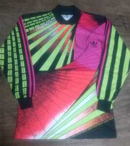 値下げ交渉 1990s adidasドイツ代表 型 ゴールキーパー シャツ 検/92 93 1992 1994 TREFOIL WORLD CUP EURO GERMANY GOALKEEPER JERSEY Y2K