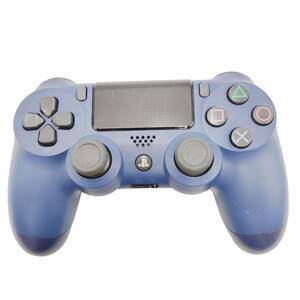 E03126 PS4純正ワイヤレスコントローラー ミッドナイトブルー 青 DUALSHOCK4 CUH-ZCT2J プレイステーション4 プレステ4 デュアルショック4