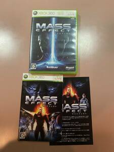 Xbox360★マスエフェクト★used☆Mass Effect☆import Japan