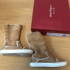 ムートンブーツ Salvatore Ferragamo OW 12.5