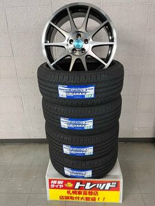 『札幌東苗穂店』新品サマータイヤ&ホイールセット ナノエナジー3+ 215/45R17 & ブロンクス 10スポーク 17インチ 7.0J