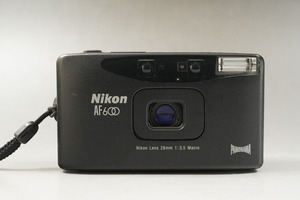 1円~【602】Nikon／ニコン　AF600　／LENDS　Nikon　Lens　28mm　1:3.5　Macro
