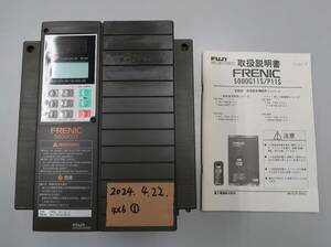 FUJI 富士電機 インバーター 5.5kw　運転動画あり　取説書あり　FRN5.5G11S-2 FRENIC 5000G11 3PH 200V 