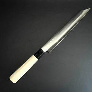 【新品】切付柳刃包丁 9寸 270mm ステンレス鋼 料理包丁 刺身包丁 和包丁