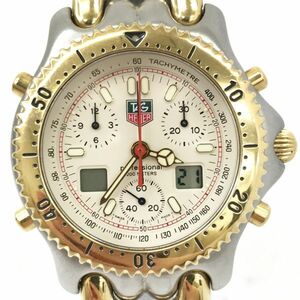 TAGHEUER タグホイヤー PROFESSIONAL プロフェッショナル セル セナモデル 腕時計 クオーツ CG1123-0 コレクション 電池交換済 動作確認済