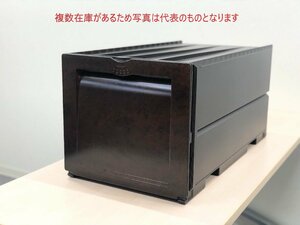 ■Tupperware/タッパーウェア■スーパーチェスト ロング 引き出し 1段 ダークアンバー 衣装ケース 収納ボックス★埼玉発送★