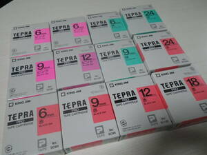 未使用☆TEPRA☆テプラ☆テープ☆12個セット