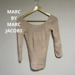 MARC BY MARC JACOBS★タイト 切替 透かし編み ニット