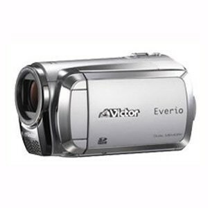 (中古品)JVCケンウッド ビクター Everio ダブルメモリームービー GZ-MS120-S