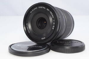 【美品】OLYMPUS オリンパス　M.ZUIKO DIGITAL 40-150mm F4-5.6Rブラック マイクロフォーサーズ用　カメラレンズ