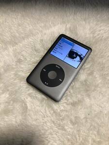 Apple iPod classic 第6世代 HDD80GBからSD128GBに変更 グレー 