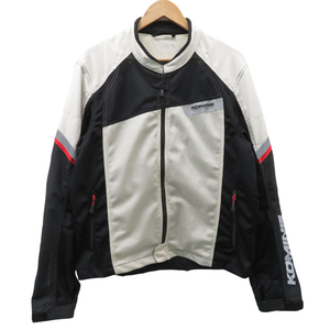 KOMINE コミネ 07-101/JK-101 メッシュライディングジャケット グレー系 JP/2XL [240101119545] バイクウェア メンズ