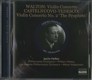 CD/ ハイフェッツ、ウォルトン、フィルハーモニア管 / ウォルトン：ヴァイオリン協奏曲 他 / 輸入盤 8.111367 30218