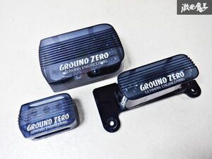 GROUND ZERO グランドゼロ 分配ヒューズボックス BOX ブロック ホルダー カーオーディオ 3点 即納 棚D1