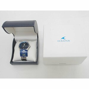 1円【一般中古】CASIO カシオ/電波ソーラー腕時計 オシアナスマンタ OCEANUS Manta 訳あり品/OCW-S3000/78