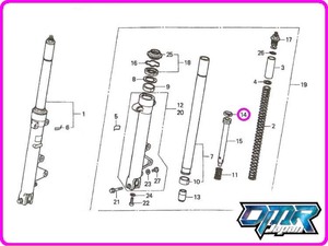 【新品】 シートパイプ用ピストンリング MC18 MC28　51437-KV3-701