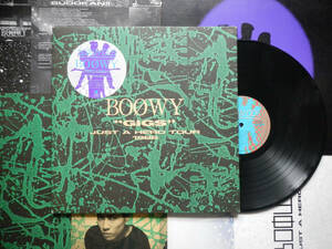 【LP】BOOWY(T32-1095EASTWORLD東芝EMI1986年GIGS/LTD PRESS/HYPE STICKER/TOMOYASU HOTEI)