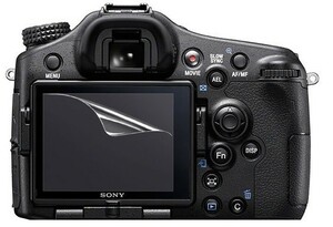 11-22-01【高光沢タイプ】SONY a77/a65/a57用 指紋防止 反射防止 気泡レス カメラ液晶保護フィルム