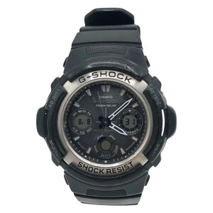 〇〇 CASIO カシオ 腕時計 G-SHOCK AWG-100 ブラック 傷や汚れあり