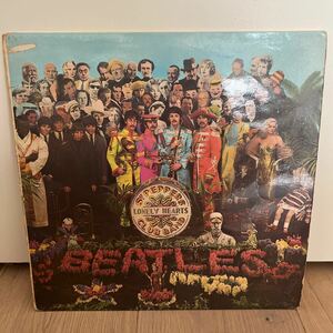 UKモノ　リマーク有　黄パロマト1(1AG,35RL)　Beatles Sgt Pepper