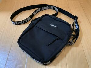 Supreme Shoulder Bag Black 18SS シュプリーム ショルダー バッグ ショルダーバッグ かばん ブラック 黒 中古