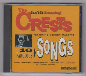【新品/輸入盤CD】THE CRESTS Featuring JOHNNY MAESTRO/Isn’t It Amazing!