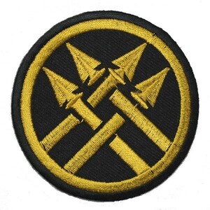 アイロンワッペン・パッチ アメリカ陸軍第220憲兵旅団 部隊章・階級章