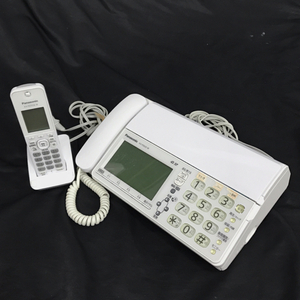 Panasonic KX-PZ620-W パーソナルファックス FAX電話機 KX-FKD556-W 子機 セット 動作確認済 QR052-472