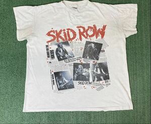 レア　vintage skid row tシャツ　
