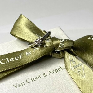 Van Cleef & Arpels　ヴァンクリーフ&アーペル ボヌール リング ダイヤモンド 0.33ct 6号　指輪　極美品