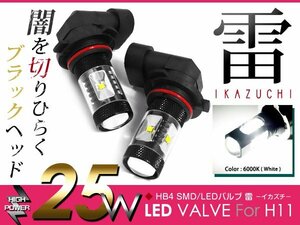 メール便送料無料 フォグランプLED SX-4 セダン YC11S LEDフォグ ホワイト 6000K相当 H11 25W SMD LEDバルブ 2個セット