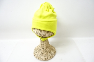 未使用 スキー OBERMEYER/オブマイヤー Orbit Fleece Hat/80 YELLOW YOUTH L/XL