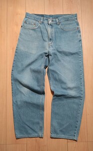 90s Levis リーバイス 550 W34L30 検索 ９０年代 シルバータブ バギー ヴィンテージ ブラック 501 505 519 アメリカ古着 スラックス