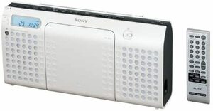 SONY CDラジオ E70 ホワイト ZS-E70/W(中古品)