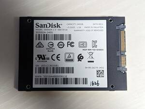 　SanDisk　SSD 240GB【動作確認済み】1626　