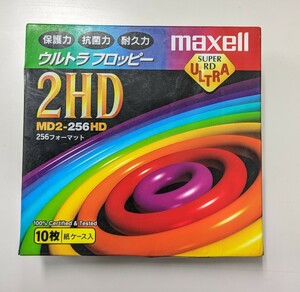 maxell　マクセル　5.25型フロッピーディスク　2HD　1.6MB　10枚入り　日本製