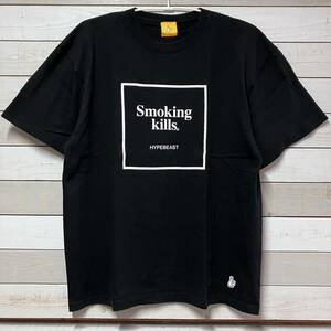送料無料 SIZE XL FR2 HYPEBEAST SMOKINGKILLS TEE TSHIRT BLACK エフアールツー ハイプビースト Tシャツ ブラック