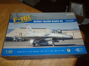1/48　F-16E ブロック60 デザートファルコン キネティック KINETIC Block 60　DESERT FALCON