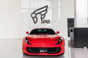 ★イノテック iPE フェラーリ 812 Superfast 用ステンレス製可変バルブマフラーフルシステム/センター/キャタ/フロントパイプ/Xパイプ