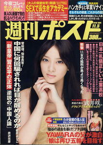 【週刊ポスト】2010.11.05 ★ 表紙：武井咲 ★ 甲斐まり恵