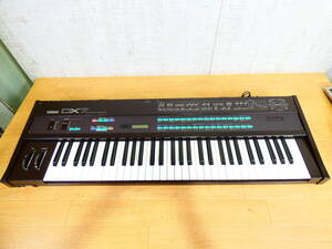 【USED!YAMAHA シンセサイザー DX7★ヤマハ/キーボード/本体のみ ※現状品＠160（4）】