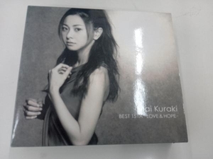 ジャンク　1円スタート　HOPEのCD無し。 倉木麻衣 CD Mai Kuraki BEST 151A-LOVE&HOPE-(初回限定盤A)(DVD付)