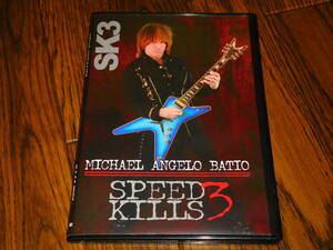 新品 MICHAEL ANGELO BATIO / SPEED KILLS 3 廃盤 マイケル・アンジェロ