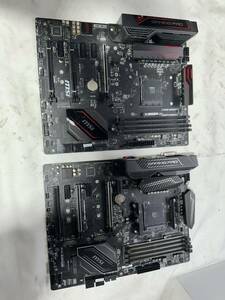 マザーボード msi X470 X370 2点 まとめて ジャンク