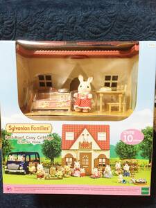 新品　シルバニアファミリー　Red Roof Cosy Cottage/はじめてのシルバニアファミリー