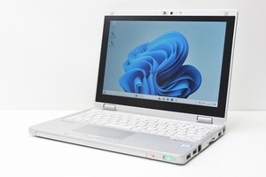 ノートパソコン Windows11 中古 2in1PC Panasonic レッツノート CF-RZ6 Windows10 第7世代 Core i5 SSD256GB メモリ8GB 軽量745g