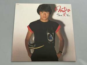 ◆ LP レコード 近藤真彦 thank 愛 you マッチ ６面大型ポスター付き 30669