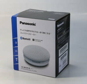 ★☆新品同様・未使用 Panasonic SC-MC30 [ポータブルワイヤレススピーカーシステム ホワイト]☆★